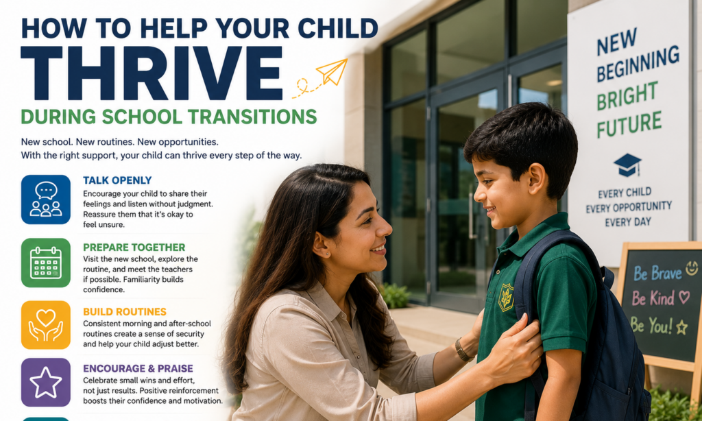 How to Help Your Child Thrive During School Transitions